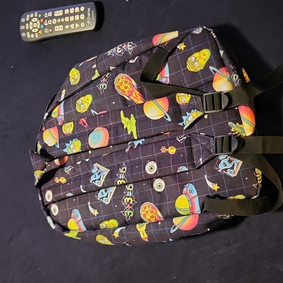 Loungefly Rick and Morty Zipper Backpack - Picture 2 of 3